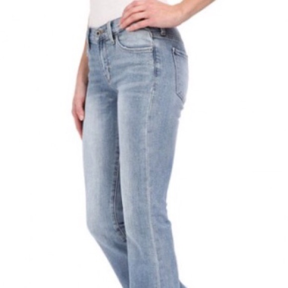 Lucky Brand Dungarees Mid Rise Flare Denim Jeans